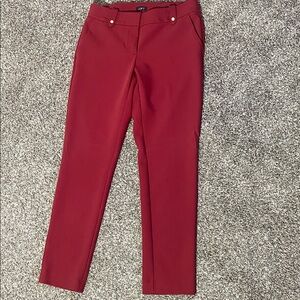 LOFT Vibrant Red Pants 4T